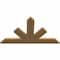 Ekena Millwork Saratoga Timber Gable Bracket, Western Red Cedar, 48"W x 28"H x 1 1/2"D x 5 1/2"F, 14/12 Pitch GBW048X28X0206SAR00SWR - alternate 2